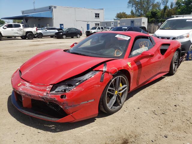 Photo 1 VIN: ZFF80AMA1J0229687 - FERRARI 488 SPIDER 