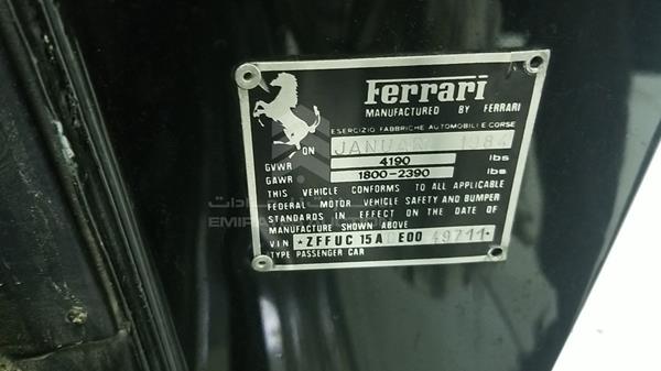 Photo 2 VIN: ZFFUC15A0E0049711 - FERRARI MONDAIL 