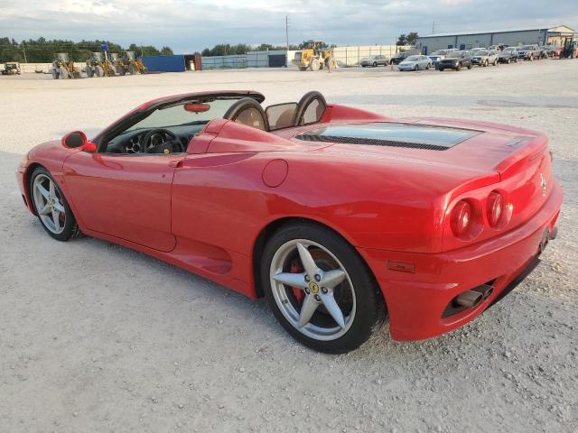 Photo 1 VIN: ZFFYT53A810122619 - FERRARI 360 SPIDER 