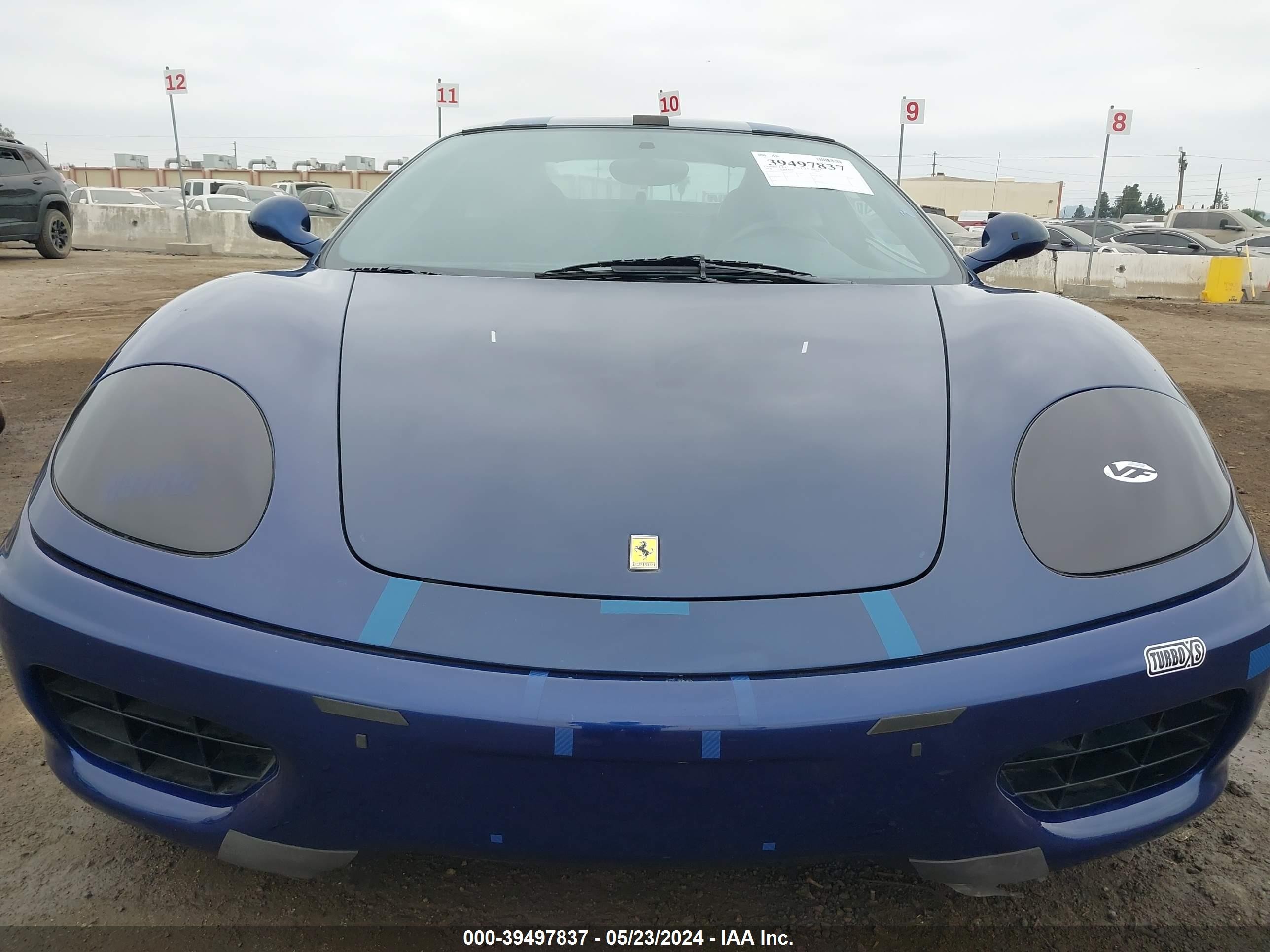 Photo 5 VIN: ZFFYU51A6Y0121916 - FERRARI 360 