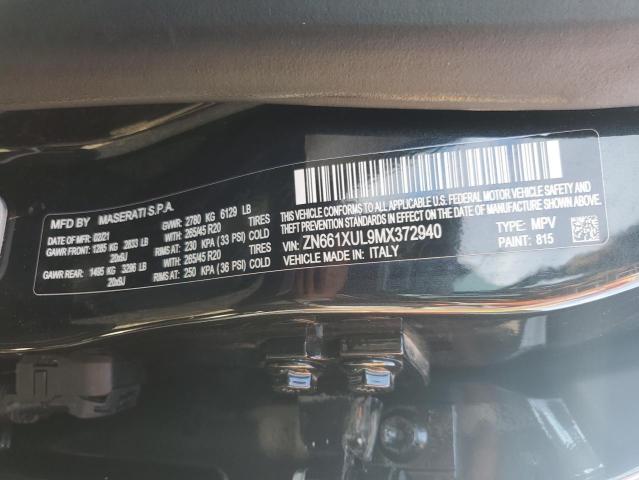 Photo 13 VIN: ZN661XUL9MX372940 - MASERATI LEVANTE LU 