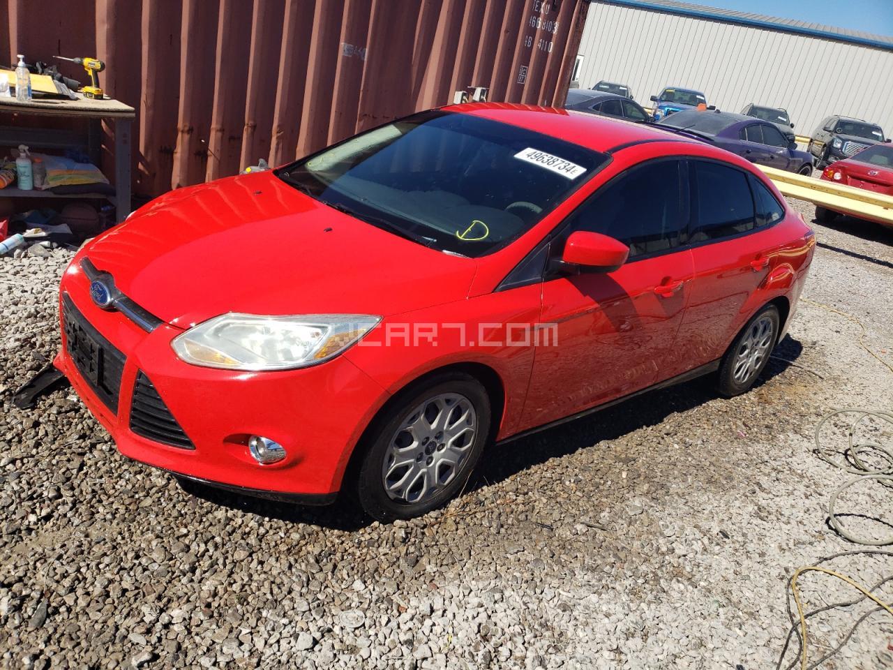 VIN: 1FAHP3F2XCL332111 - ford focus