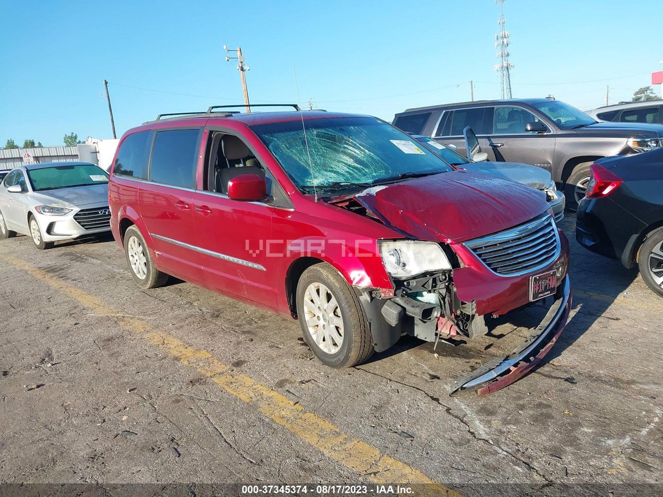 VIN: 2C4RC1BGXDR588399 - chrysler town & country