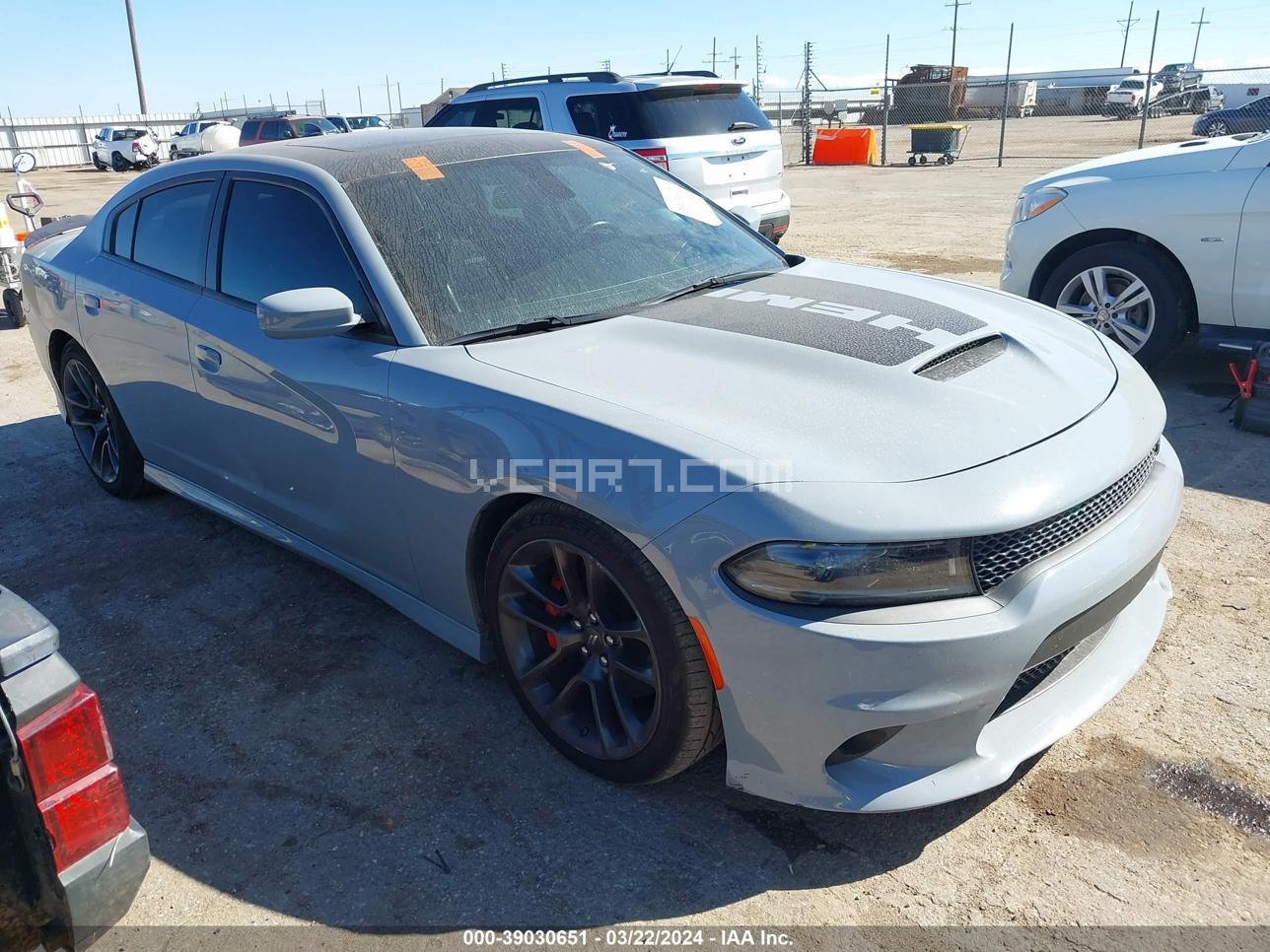 VIN: 2C3CDXCT4NH232012 - dodge charger