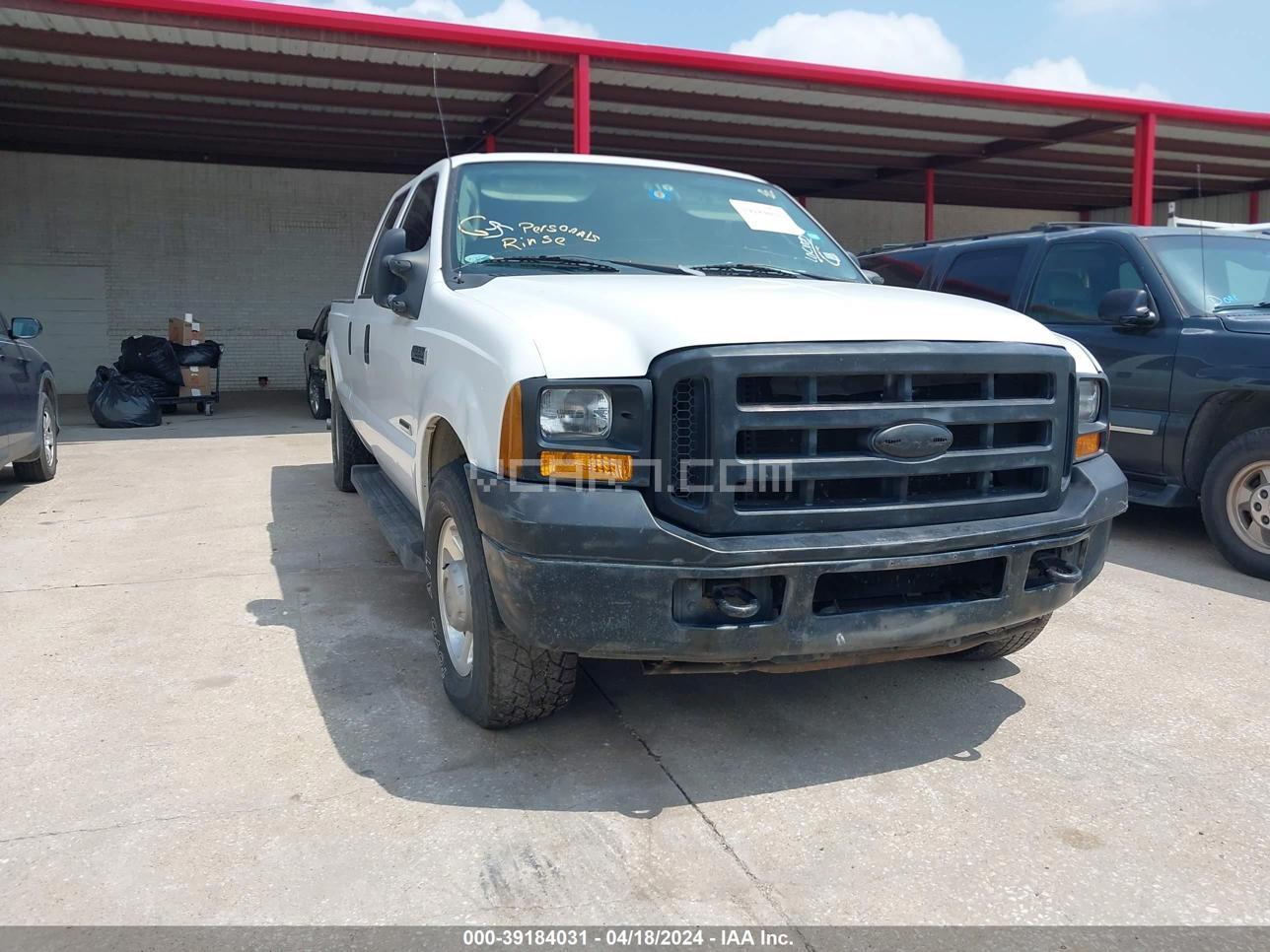 VIN: 1FTSW20P96EB42357 - ford f250