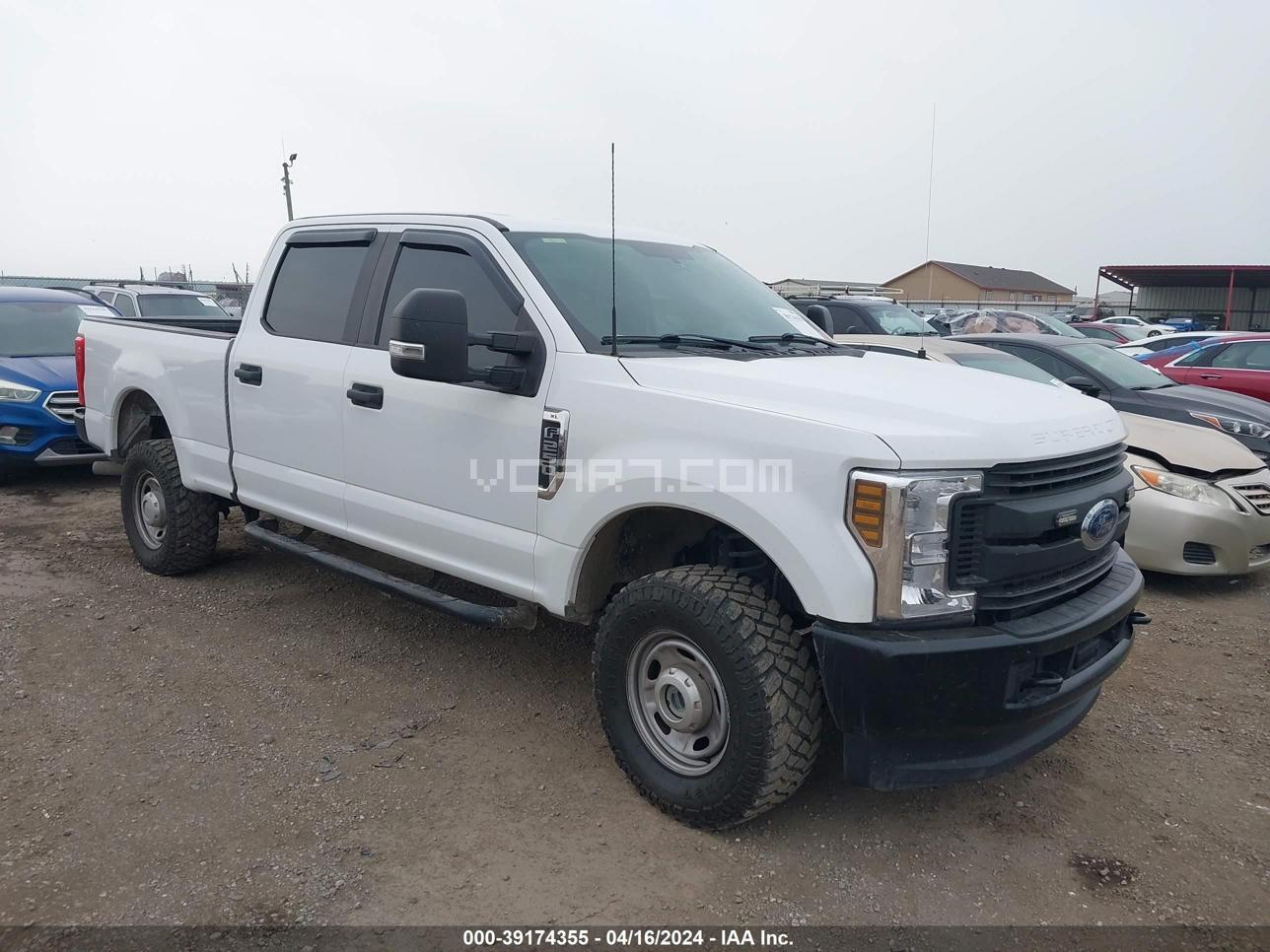 VIN: 1FT7W2B61KED86296 - ford f250