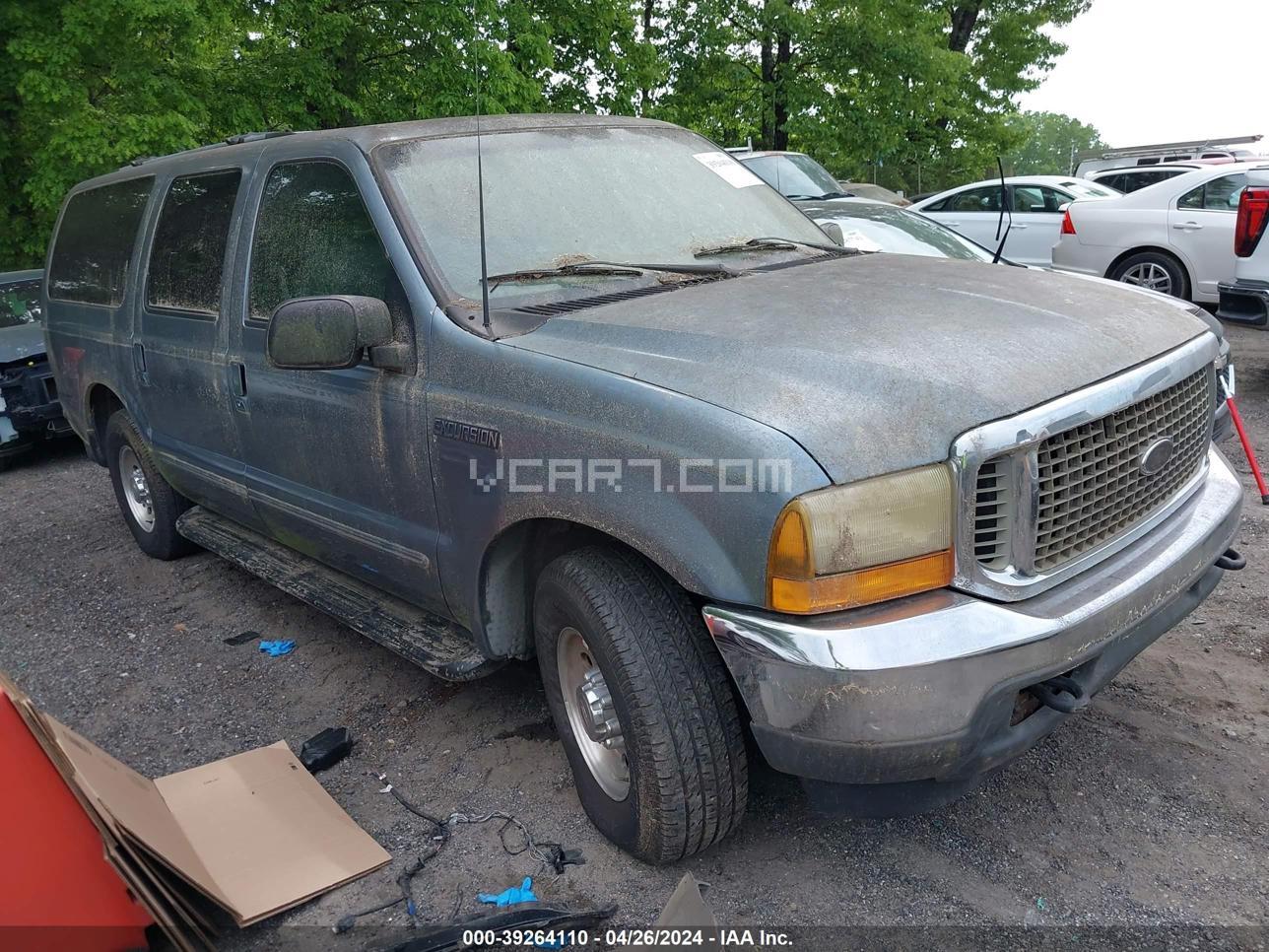 VIN: 1FMNU40S2YED28484 - ford excursion