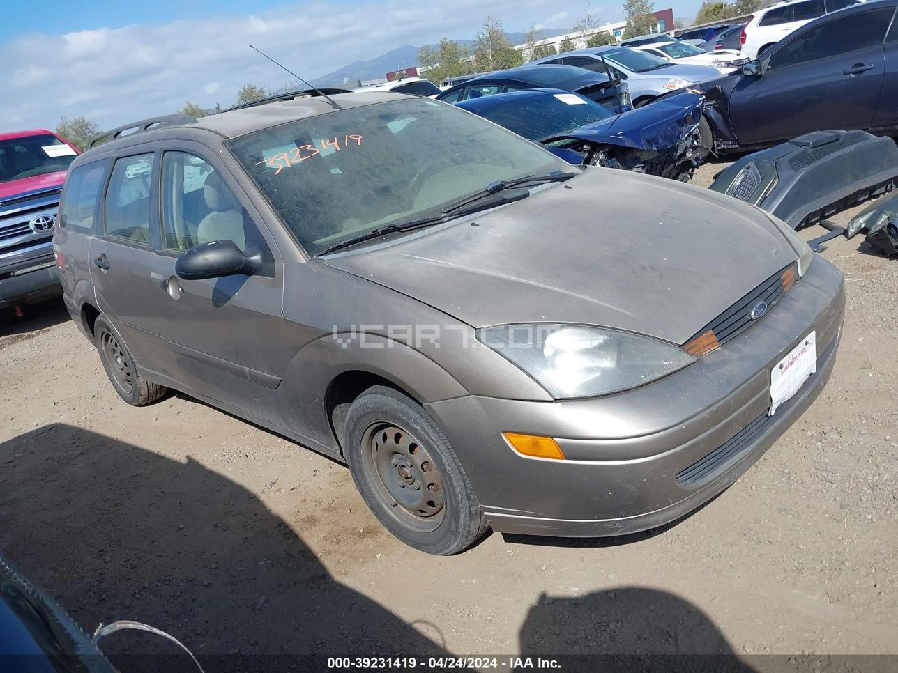 VIN: 1FAFP36ZX4W187706 - ford focus